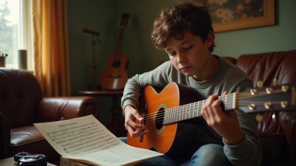 Apprenez la guitare avec des cours personnalisés à Béthune